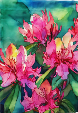 Rhododendrons in Watercolor HF