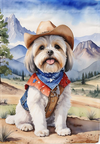Lhasa Apso Cowboy HF