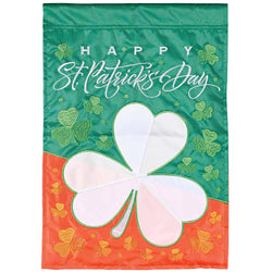 Garden Flag Happy St Patricks Day