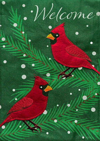 Cardinals in Snow
