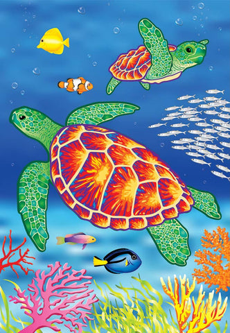 Sea Turtle Elite Oversized Flag