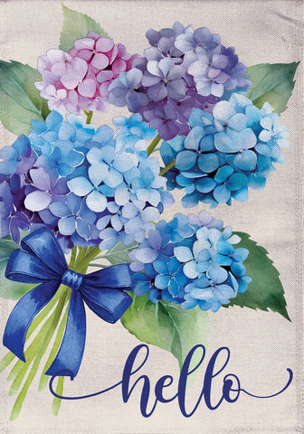 Hydrangea Bouquet Burlap GF