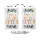 Happily Ever After Moire House Flag