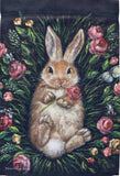 Snuggling Bunny Garden Flag - Islander Flags of Kitty Hawk, Inc.