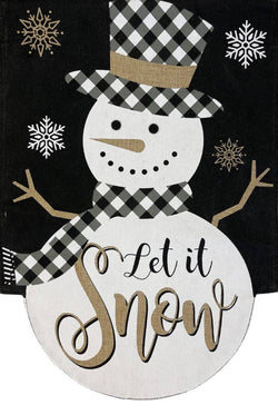 Checkered Snowman GF