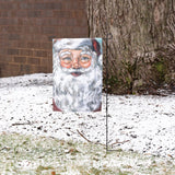 Santa Garden Flag