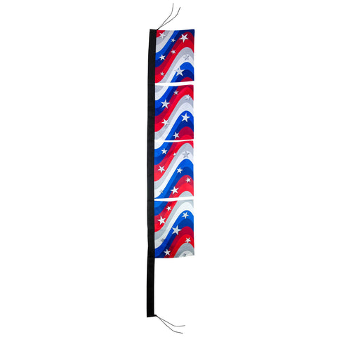 Stars & Stripes 17" x 82" 4-Section Banner