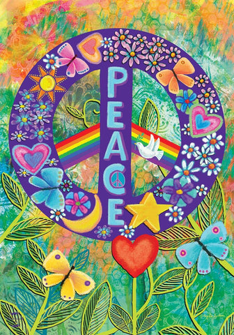 Peace Garden Flag