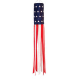 U.S. Stars and Stripes Embroidered 60" Windsock