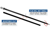 6ft Stabilizer Pole BLK