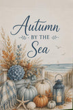 Autumn By The Sea House flag