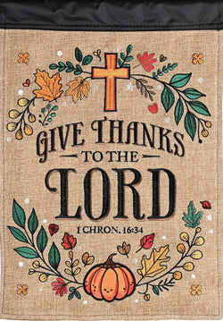 Give Thanks Fall Cross GF