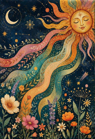 Celestial Sun and Moon GF