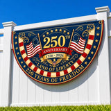 USA 250th Freedom Fence Flag 24" x 48"