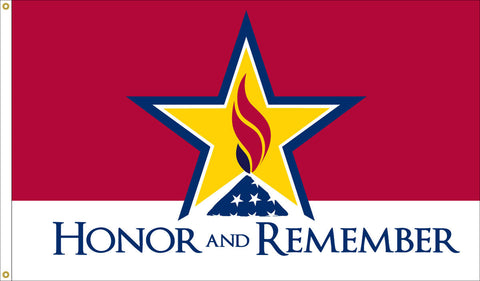 Honor and Remember 3'x5'-Nyl-Glo