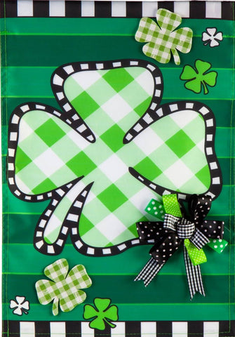 Check Clover Garden Flag - Islander Flags of Kitty Hawk, Inc.