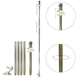 ITB Six Ft 5-Section Flagpole