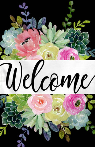 Welcome Floral Succulents