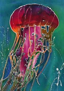 Pink Jellyfish House Flag