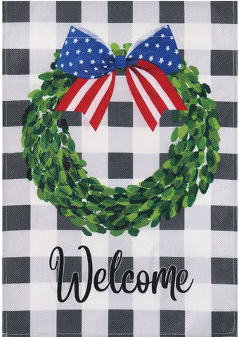 Boxwood Plaid SF Burlap