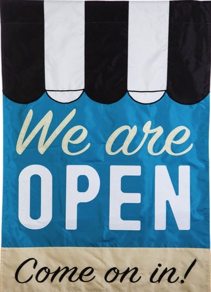 We're Open