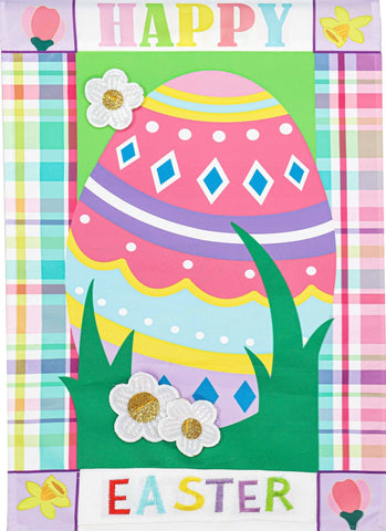 Easter Egg Patterned Border GF