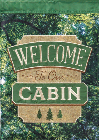 Welcome To Our Cabin GF