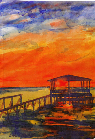 Sunset from the Dock