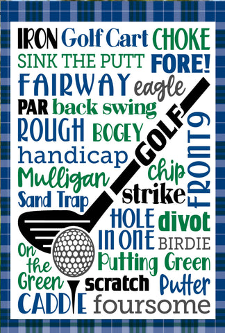 Golf Subway Sign