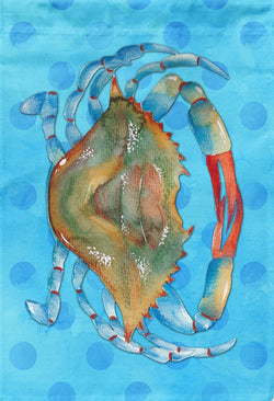 Blue Crab Blue Polkadot