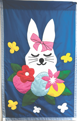 Easter Bunny with Bow