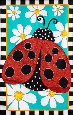 Ladybug with Daisies GF