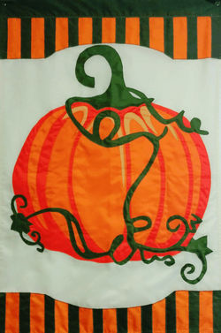 Pumpkin with Stripes - Islander Flags of Kitty Hawk, Inc.