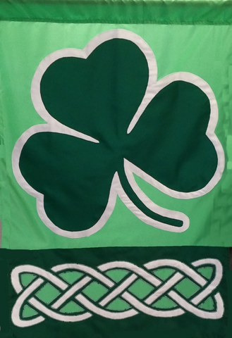 Shamrock with Celtic Knot - Islander Flags of Kitty Hawk, Inc.