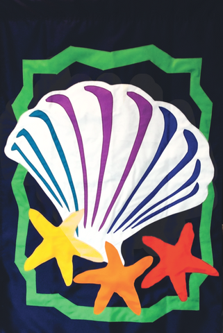 Shell and Seastars - Islander Flags of Kitty Hawk, Inc.