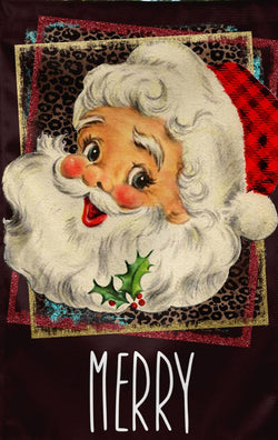 Merry Vintage Santa GF